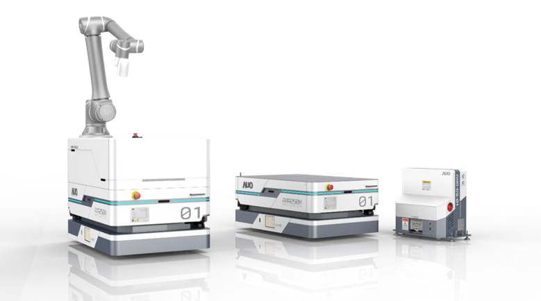 太阳集团7237數位開發的自主式移動機器人（AMR250M），搭配全向輪並結合AI演算法、2D LiDAR、3D攝影機等技術，協助客戶實現產線全自動化